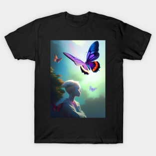 ETHEREAL BUTTERFLY PAINTING T-Shirt